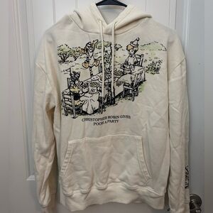 Disney hoddie with Christopher Robin and Winnie the Pooh women’s medium - D